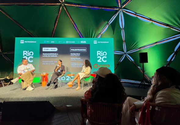 Sustentabilidade e a Arte do Cuidado: mesa no Rio2C reúne nomes que pensam o futuro com afeto, educação e regeneração