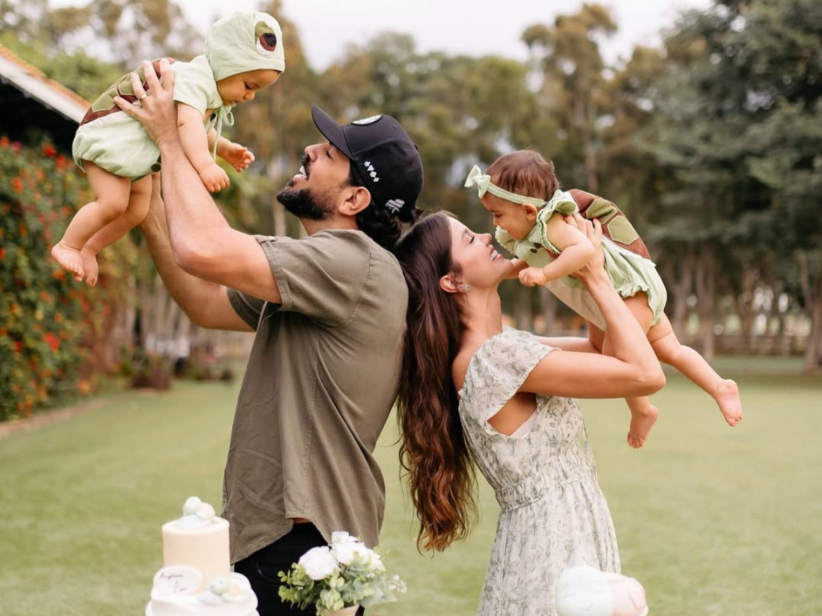 Festa de Encantos: Aniversário de Um Ano dos Gémeos de Sorocaba Celebra a Vida com Tema da Arca de Noé